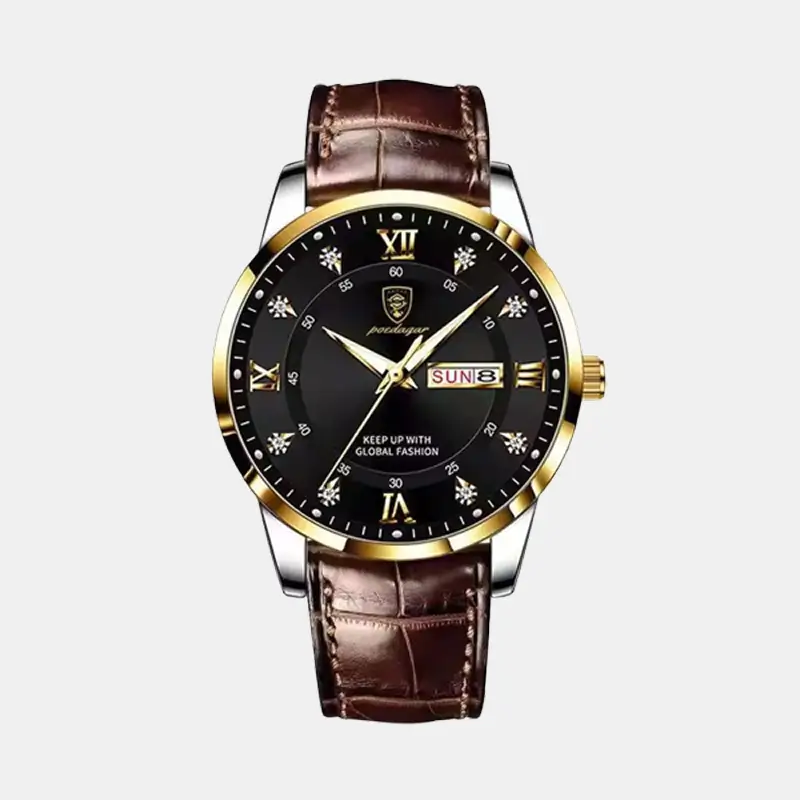Watch-Golden Black